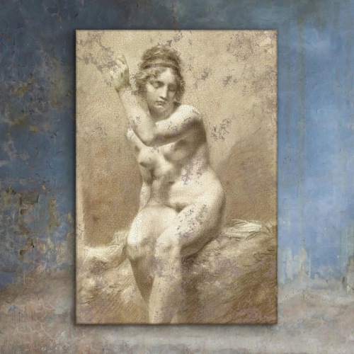  Pierre-Paul Prud hon - Studie eines weiblichen Aktes