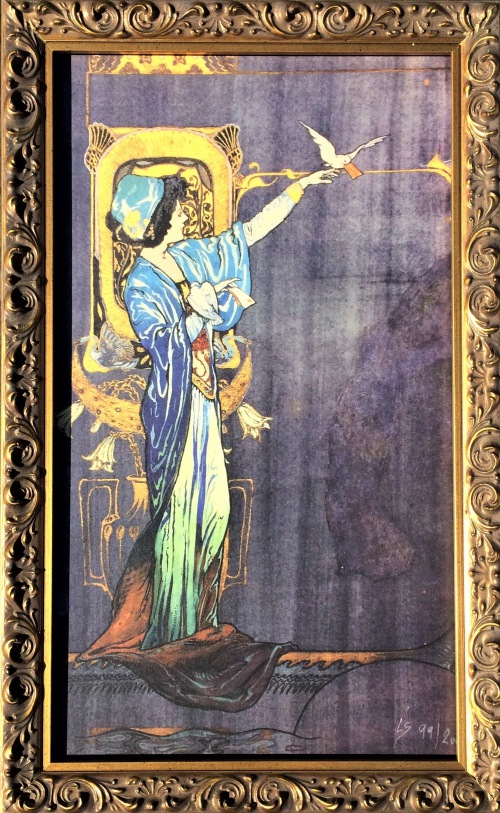  Druckgrafik I. B. Meier, gerahmt II